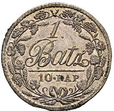 1811, 1 Batzen Waadt