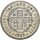 1826, 5 BatzN (N hochgestellt) Basel