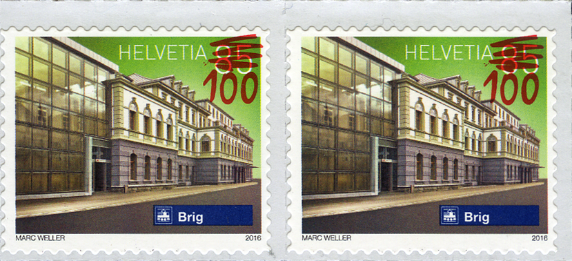 2024, Überdruck Schweizer Bahnhöfe