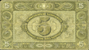 5 Franken Banknote Schweiz, 2. Emission (1913-1952)