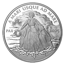 2025, Peace Dollar, Kanada