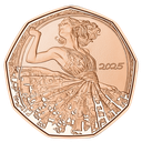 2025, 5 Euro Neujahrsmünze &quot;Tanz dich frei&quot;, Österreich
