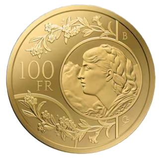 1925, 100 Fr. Gold-Vreneli