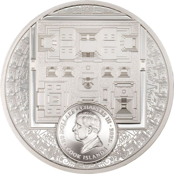 2025, 20 Dollars &quot;Aztekenreich&quot;, Cook Islands