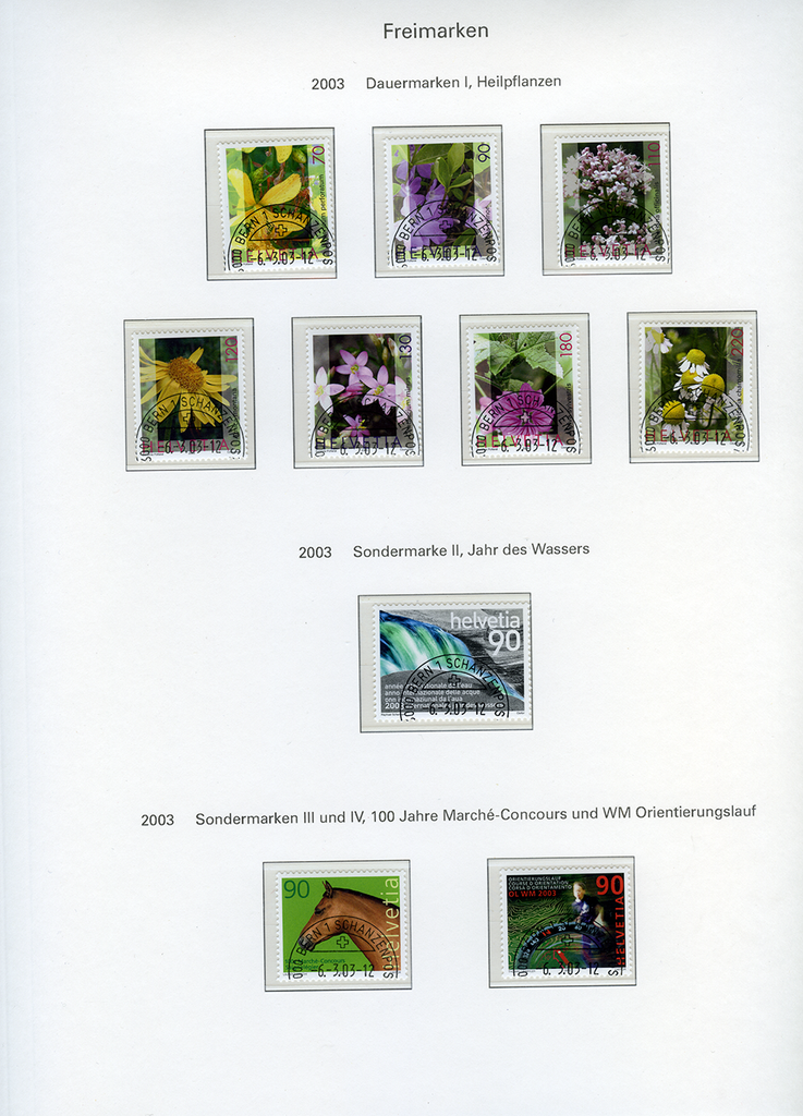 1996-2021, Dauer- und Sondermarken komplett