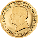 2025, 5 Dollars Aztekenreich, Cook Islands