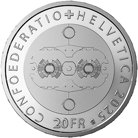 2024, 20 Fr. Gedenkmünze "Cern"