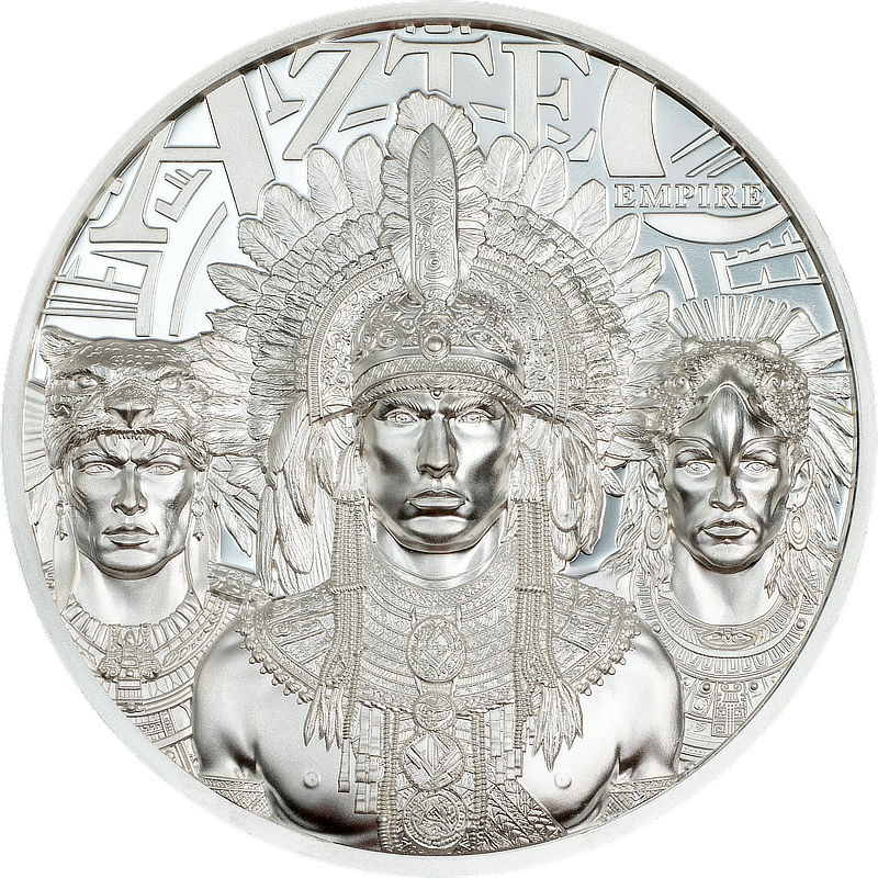 2025, 5 Dollars "Aztekenreich", Cook Islands