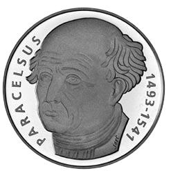 1993, 20 Fr. Gedenkmünze "Paracelsus"