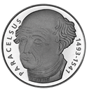 1993, 20 Fr. Gedenkmünze &quot;Paracelsus&quot;