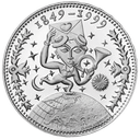 1999, 20 Fr. Gedenkmünze &quot;150 Jahre Post&quot;