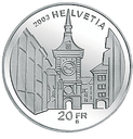 2003, 20 Fr. Gedenkmünze "Berner Altstadt"