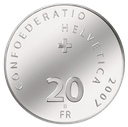 2007, 20 Fr. Gedenkmünze &quot;100 Jahre Nationalbank&quot;