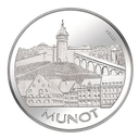 2007, 20 Fr. Gedenkmünze &quot;Munot Schaffhausen&quot;