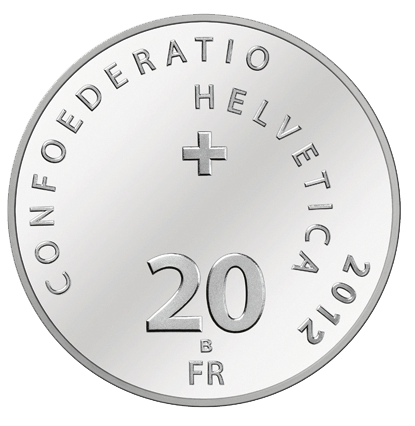 2012, 20 Fr. Gedenkmünze &quot;100 Jahre Jungfraubahn&quot;