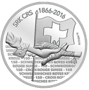 2016, 20 Fr. Gedenkmünze &quot;150 Jahre Schweizerisches Rotes Kreuz&quot;