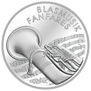 2016, 20 Fr. Gedenkmünze &quot;Blasmusik&quot;