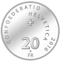 2016, 20 Fr. Gedenkmünze &quot;Blasmusik&quot;