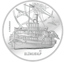 2019, 20 Fr. Gedenkmünze &quot;Dampfschiff Blümlisalp&quot;