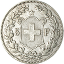 1890, 5 Fr. Silber-Kursmünze Helvetiakopf