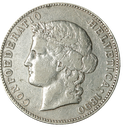 1890, 5 Fr. Silber-Kursmünze Helvetiakopf
