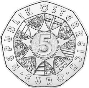 2024, 5 Euro &quot;Ski-Weltmeisterschaft&quot;, Österreich