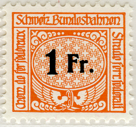 1913-1957, Eisenbahn-Marken