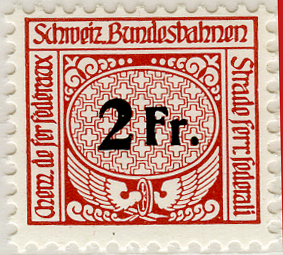 1913-1957, Eisenbahn-Marken