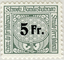1913-1957, Eisenbahn-Marken