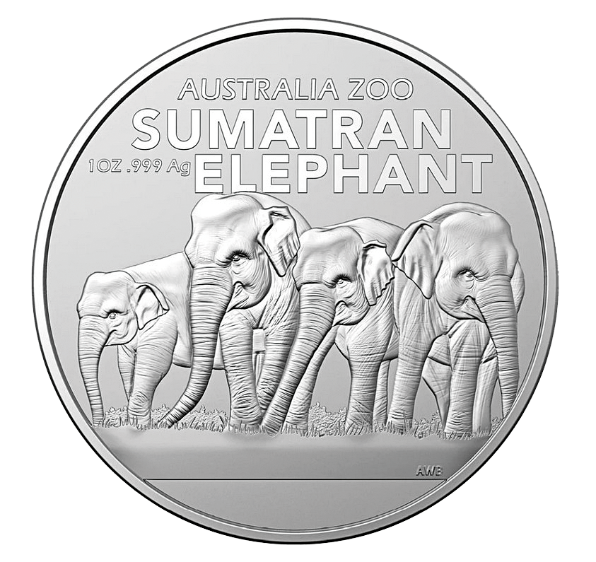 2022, Sumatran Elephant, aus der Serie &quot;Australia Zoo&quot;, Australien