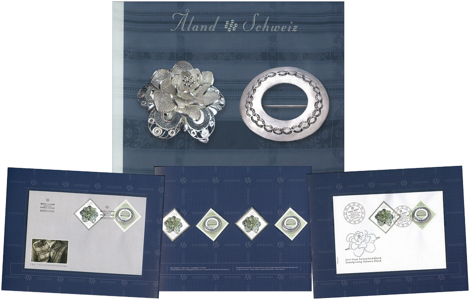 Gemeinschaftsausgabe Schweiz-Aaland, Schmuckfolder