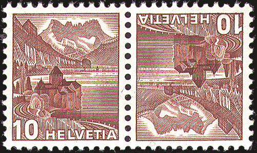 10 Rp. rötlichbraun