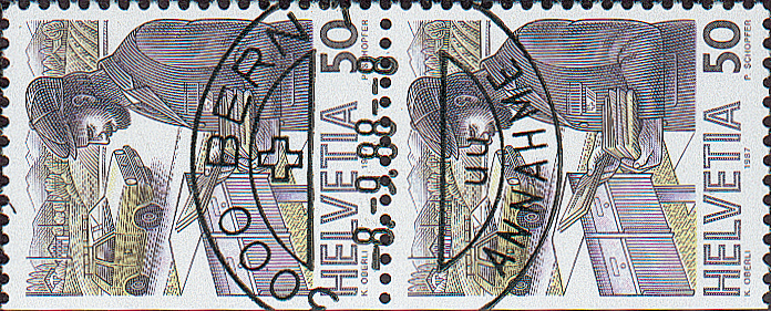 50+50 Rp. Postbote heute