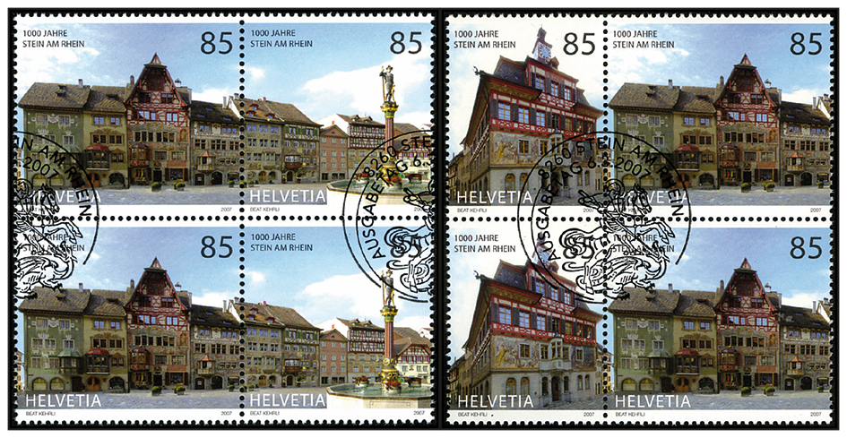 2007, Sehenswürdigkeiten der Schweiz - 100 Jahre Stein am Rhein