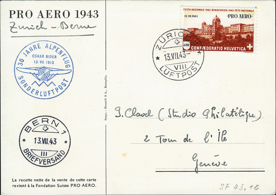 1 Fr. Bundeshaus in Bern