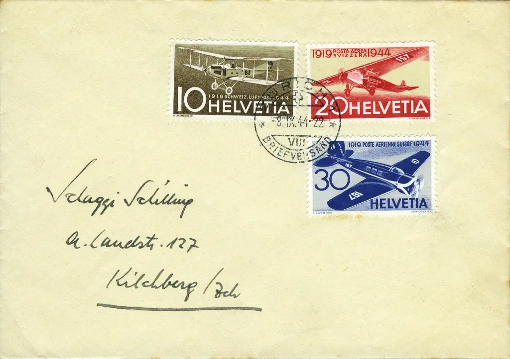 1941, 25 Jahre schweizerische Luftpost