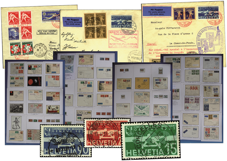 1932-1939, Flugpost-Spezialkollektion