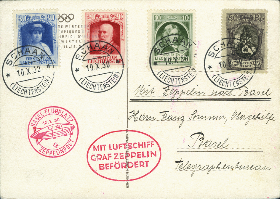 1930, Schweiz-Fahrt, Abgabe Basel
