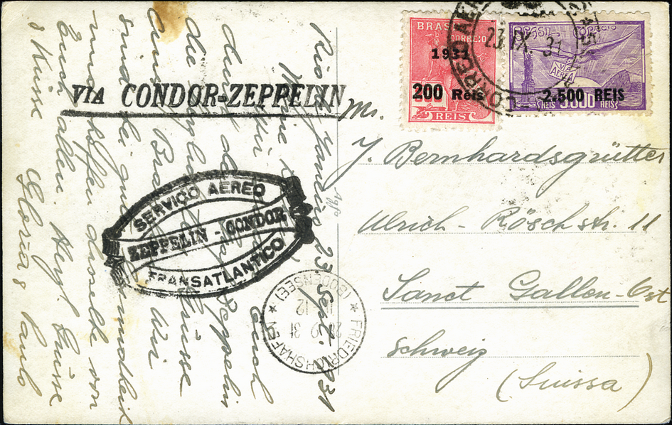 1931. 2. Südamerika-Fahrt