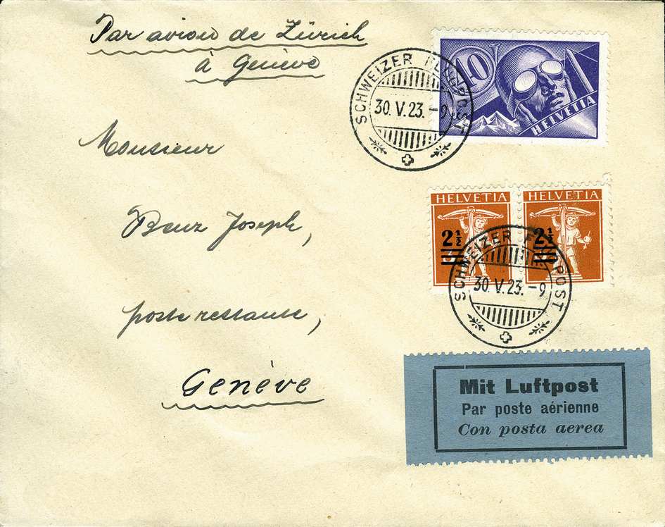 1923, Zürich - Genf
