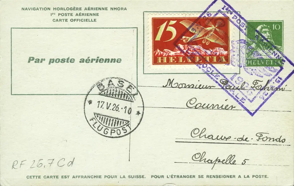 1926, Le Locle - Basel