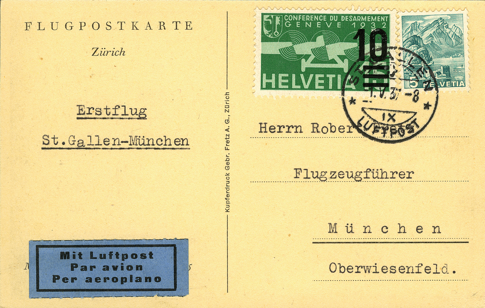 1937, St. Gallen - München