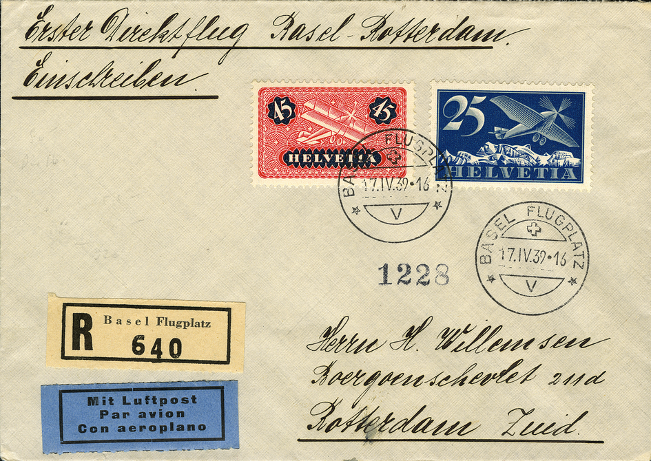 1939, Basel - Rotterdam