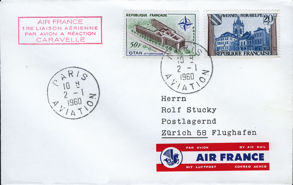 1960, Paris - Zürich