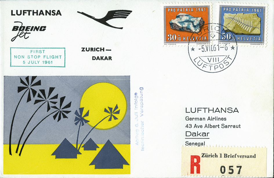1961, Zürich - Dakar
