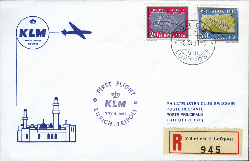 1961, Zürich - Tripolis