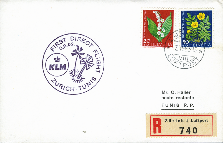 1962, Zürich - Tunis