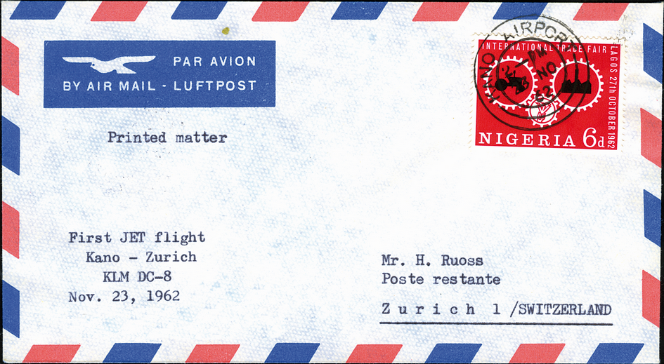 1962, Kano - Zürich