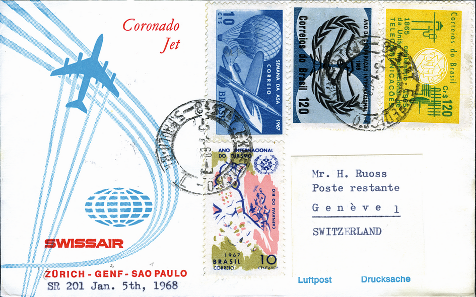 1968, Sao Paulo - Genf