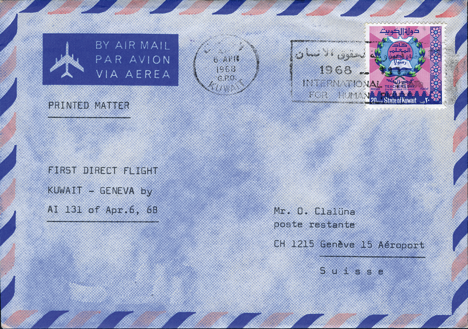 1968, Kuwait - Genf